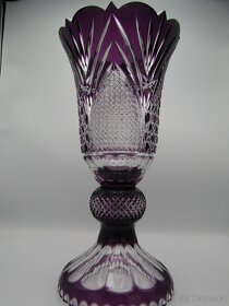 set vázy barevný křišťál - 2