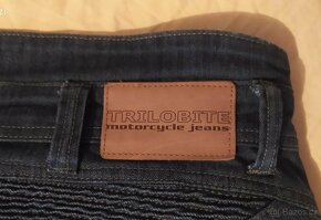 Jeansy kevlar Trilobite velikost 34/36 - 2