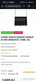 Hrablo na sníh - 2