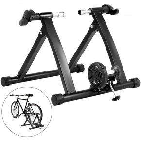 Cyklistický trenažér stojan pro cvičení doma - 2