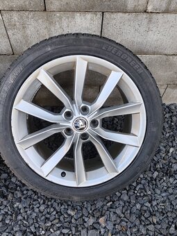 Alu kola Škoda Modus 5x112 R18 235/45 R18 - 2
