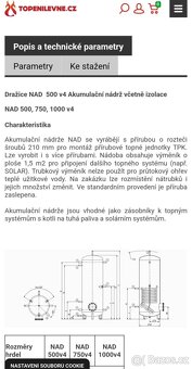 Akumulační nádrž - 2