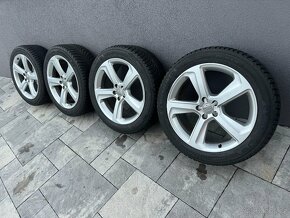Originální alu kola 5x112 20” Audi Q5 zimni pneu Michelin - 2