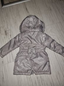 Dívčí zimní kabátek 92 cm - 2