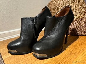 High heels shoes leather 37 - 2