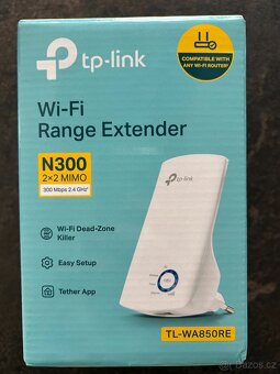 TP-Link TL-WA850RE 300 Mbit/s opakovač wifi signálu - 2
