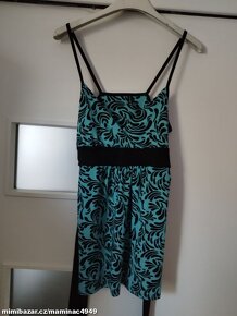 Prodám dámské zánovní topík/šaty vel.XS/36/38 Zn.Amisu - 2