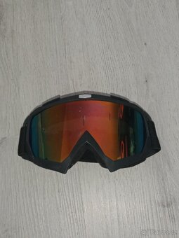 MTB Helma a brýle - 2