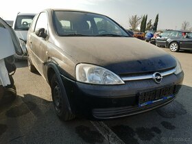 Opel Corsa C 2001 1,0i 12V 43kW - díly - 2