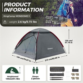 Stan King Camp Monodome II KT2427 - 2