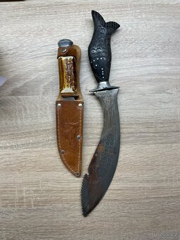 Nůž a rybářská mačeta - 2
