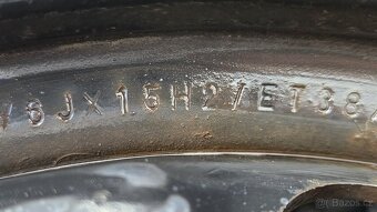 Disky na Škoda, VW, Seat 6Jx15 ET38 č. AD03 - 2