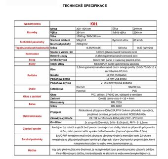 -SNÍŽENÁ CENA- Obytný kontejner , kancelář , sklad - 2