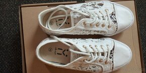 Dámské krajkové tenisky velikost 38 - 2