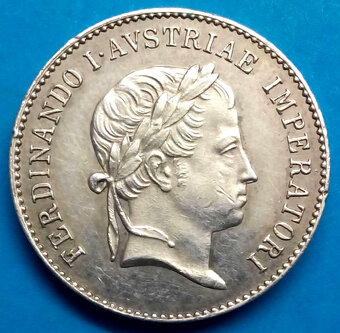 Stříbrná medaile Vídeň císař Ferdinand V. - 2