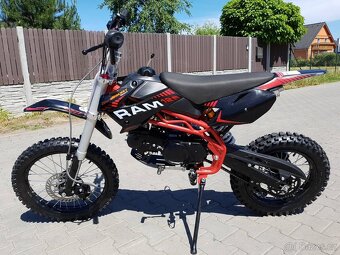 motorka Sky 125ccm 17/14 černá - 2