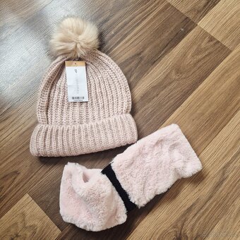 dámská čepice+čelenka - 2