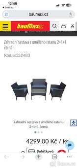 Zahradní nábytek - 2