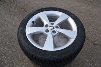 Š.Rapid/ Fabia 3 - NOVÝ zimní Alu komplet– 215/45R16 - 2