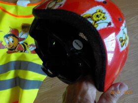 Helma na kolo zn.UVEX dětská cca do 8 let max.56 cm - 2