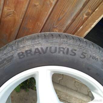 Alu kola 5x112 s pneu205 /55/16 - 2