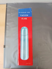 Nerezová vakuová termoska - 1 litr (včetně cestovního obalu) - 2