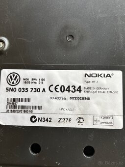 Jednotka BT+HF Nokia, Škoda Superb 2 (2 fl) - 2