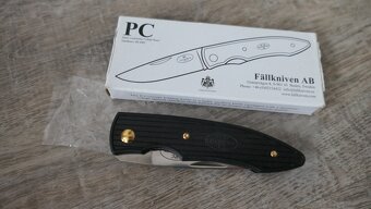 Fallkniven PC Au zavírací nůž, pozlacený - NOVÝ - 2