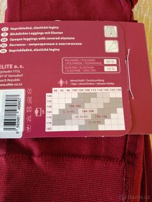 Legíny elastické zn. Elite, velikost S/M / 38 - 2