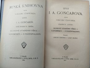 I.A.Gončarov - Sluhové starého věku aj., pevná vazba - 2