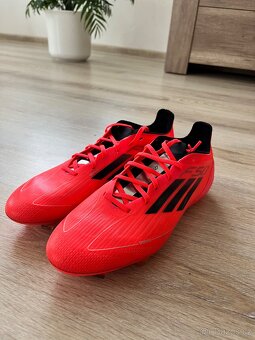 Kopačky adidas F50 Elite FG červená - 2