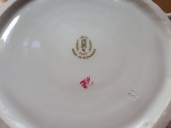 Porcelánová mísa s pozlacením - 2