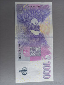 1000,- Kč s přítiskem ČNB 2023 - 2