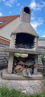 betonový zahradní gril - 2
