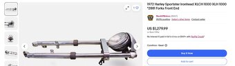 HD Ironhead předek - vidlice s bubnovím kolem - 2