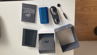 GLO Hyper+ modrý, starter kit - 2