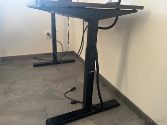 Stůl 120 x 60 x 1,8cm + nohy AlzaErgo FT1 - 2