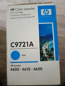 Toner HP C9721A - 2
