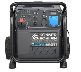 Nevybalená Invertorová benzínová/LPG elektrocentrála 8kW, - 2