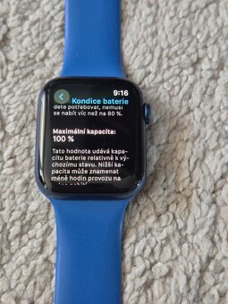 Apple Watch 6 44mm baterie 100% - 2
