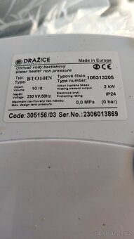 Bojler Dražice BTO10in - 2