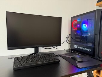 🎮 Prémiový herní PC set /monitor/ stůl - 2