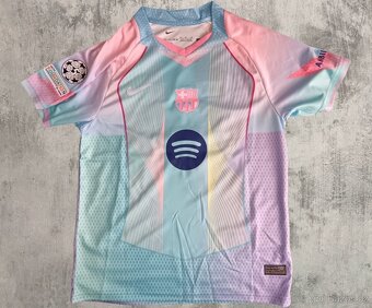 dětský dres Lamine Yamal FC Barcelona fialovorůžová edice - - 2