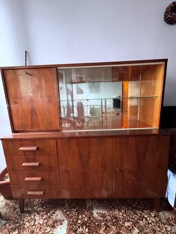 Kompletní retro/vintage nábytková sestava-styl Brusel 60.let - 2