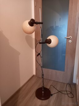 Lampa stojací - retro - 2