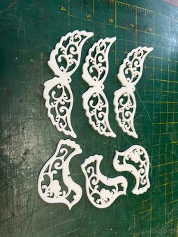 Prodam ozdoby - Holubicka , vlocky - 2