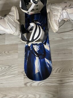 Snowboard  115 cm + boty 37-38 - 2