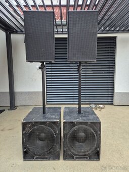Pasivní set 2x sub 2x sat 3kw rms - 2