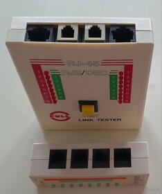 (21) LINK TESTER RJ 45 + RJ 11 - NA TESTOVÁNÍ UTP + STP - 2