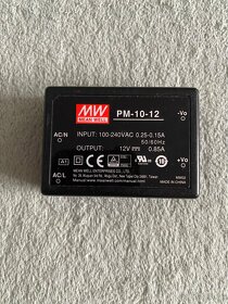 Mean Well PM-10-12 Spínaný zdroj otevřený 10W 12V - 2